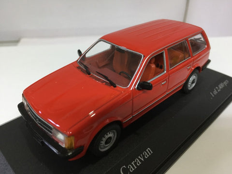 MINICHAMPS 1/43 OPEL KADETT CARAVAN 1979 RED (400 044110) (06604) (PIU50)