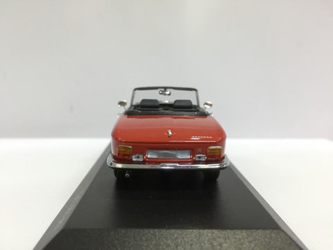 MINICHAMPS 1/43 PEUGEOT 304 CABRIOLET 1972 RED (400 112730) (09772) (BUY)
