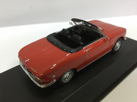 MINICHAMPS 1/43 PEUGEOT 304 CABRIOLET 1972 RED (400 112730) (09772) (BUY)