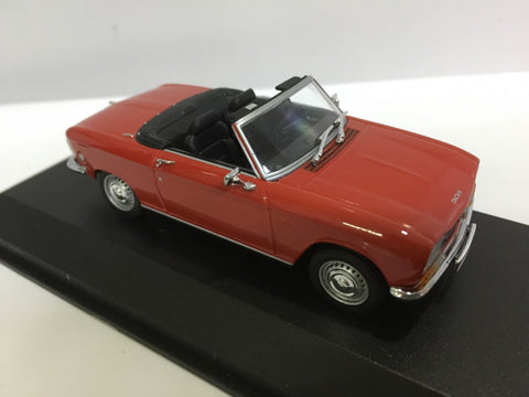 MINICHAMPS 1/43 PEUGEOT 304 CABRIOLET 1972 RED (400 112730) (09772) (BUY)
