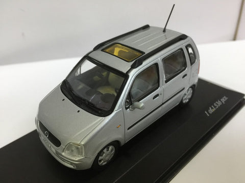 MINICHAMPS 1/43 OPEL AGILA SILVER (430 049000) (03311) (PIU50)
