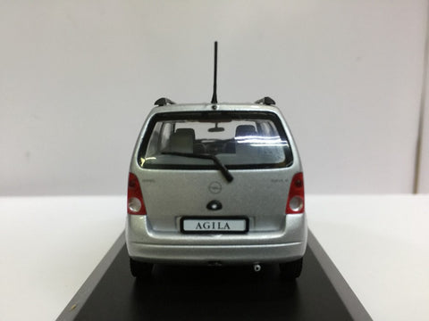 MINICHAMPS 1/43 OPEL AGILA SILVER (430 049000) (03311) (PIU50)