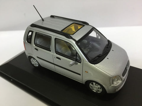 MINICHAMPS 1/43 OPEL AGILA SILVER (430 049000) (03311) (PIU50)