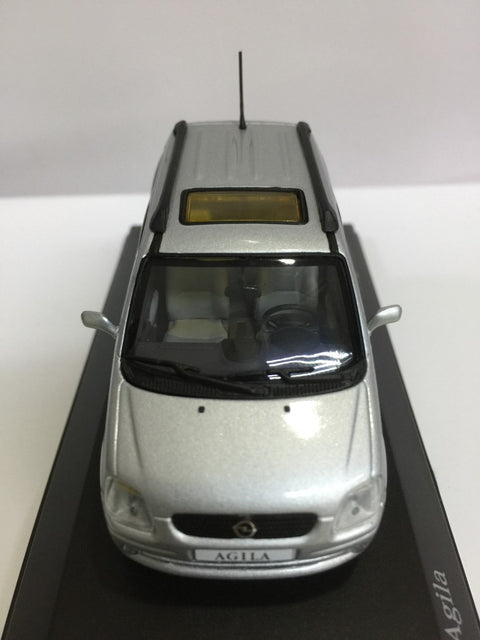 MINICHAMPS 1/43 OPEL AGILA SILVER (430 049000) (03311) (PIU50)