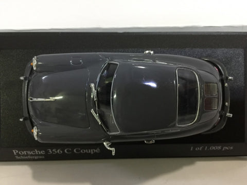 MINICHAMPS 1/43 PORSCHE 356 C COUPE GREY (430 062324) (04072) (PIU50)