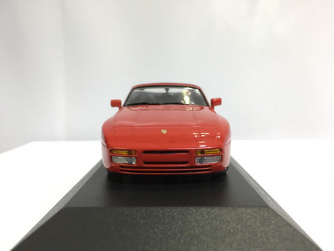 MINICHAMPS 1/43 PORSCHE 944 CABRIOLET 1991 RED (400 062230) (04763) (PIU50)
