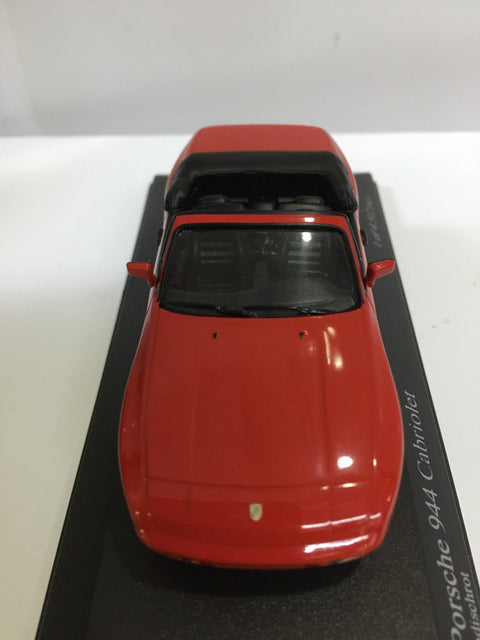 MINICHAMPS 1/43 PORSCHE 944 CABRIOLET 1991 RED (400 062230) (04763) (PIU50)