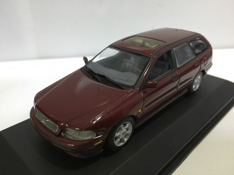 MINICHAMPS 1/43 VOLVO V40 BREAK 1996 RED METALLIC (430 171512) (02037) (PIU50)