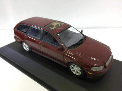 MINICHAMPS 1/43 VOLVO V40 BREAK 1996 RED METALLIC (430 171512) (02037) (PIU50)