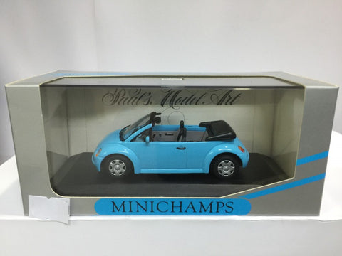 MINICHAMPS 1/43 VW CONCEPT CAR CABRIOLET 1994 BLUE (430 054030) (01664) (PIU50)