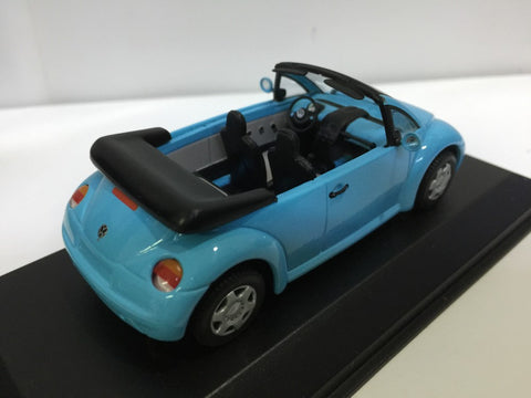 MINICHAMPS 1/43 VW CONCEPT CAR CABRIOLET 1994 BLUE (430 054030) (01664) (PIU50)