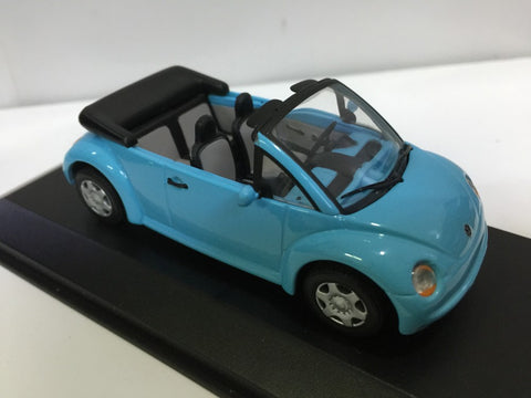 MINICHAMPS 1/43 VW CONCEPT CAR CABRIOLET 1994 BLUE (430 054030) (01664) (PIU50)