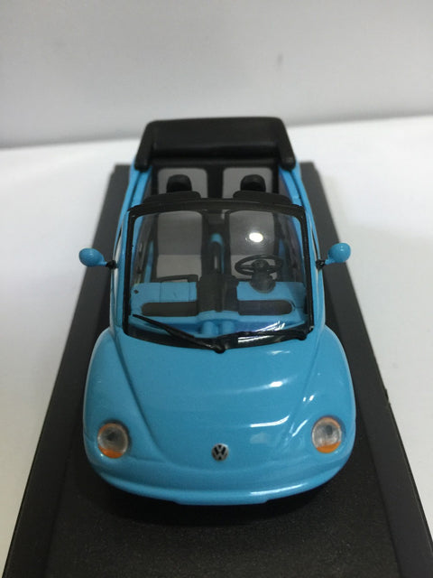 MINICHAMPS 1/43 VW CONCEPT CAR CABRIOLET 1994 BLUE (430 054030) (01664) (PIU50)