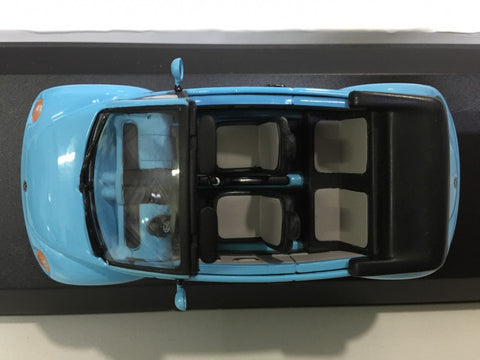 MINICHAMPS 1/43 VW CONCEPT CAR CABRIOLET 1994 BLUE (430 054030) (01664) (PIU50)