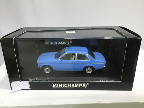 MINICHAMPS 1/43 OPEL KADETT C 1973-77 LIGHT BLUE (430 045604) (03365) (PIU50)