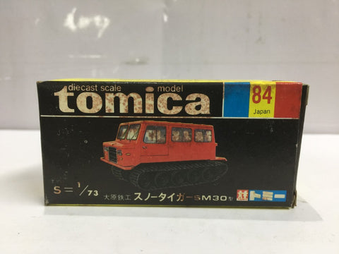 VINTAGE TOMICA 84 - OHARA SNOW TIGER SM30 MADE IN JAPAN (PIU20)