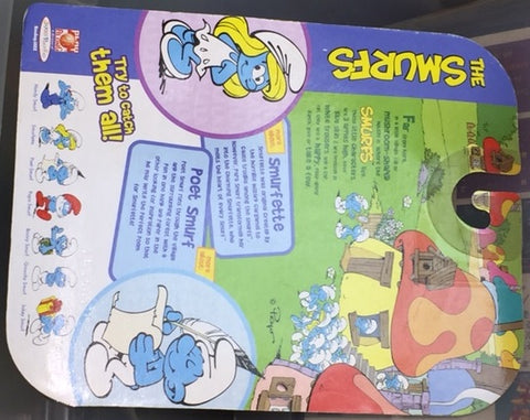 JAKKS PACIFIC THE SMURFS MINI FIGURE 藍精靈 迷你公仔 SMURFETTE AND POET SMURF 33231