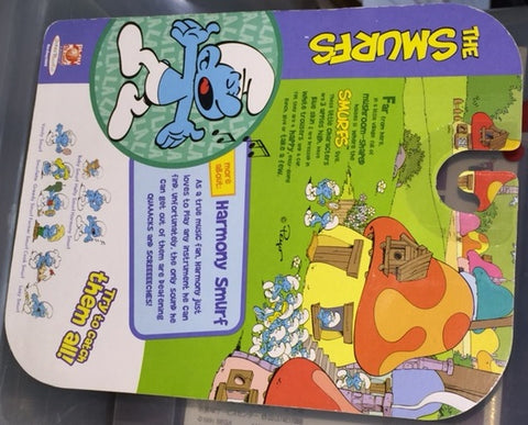 JAKKS PACIFIC THE SMURFS MINI FIGURE 藍精靈 迷你公仔 HARMONY SMURF AND INSTRUMENTS 21768店