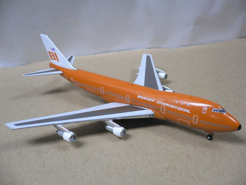 STARJETS 1/500 BI BRANIFF INTERNATIONAL BOEING 747-100 N601BN (SJBNF087) (75087) (PIU10)