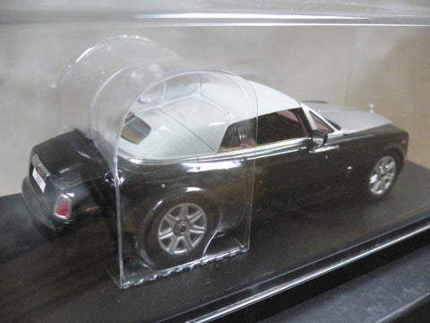 KYOSHO 1/43 ROLLS-ROYCE PHANTOM DROPHEAD COUPE BLACK 05532BKU (24129) (PIU150)