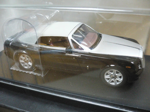 KYOSHO 1/43 ROLLS-ROYCE PHANTOM DROPHEAD COUPE BLACK 05532BKU (24129) (PIU150)