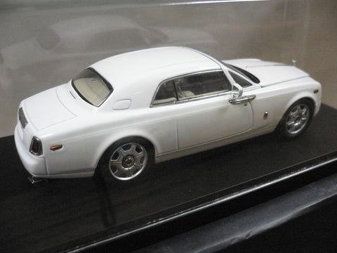 KYOSHO 1/43 ROLLS-ROYCE PHANTOM COUPE ENGLISH WHITE 05531EW (24131) (PIU150)