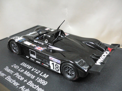 MINICHAMPS 1/43 BMW V12 LM 24H LE MANS 1999 (80 42 0 009 608)