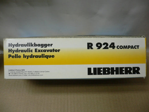 CONRAD 1/50 LIEBHERR R924 COMPACT HYDRAULIC EXCAVATOR 2922/0 (BUY)