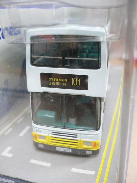 CORGI 1/76 KCR BUS 10th ANNIVERSARY 1987-1997 LEVLAND OLYMPIAN 11 METRE 3 AXLE 九廣巴士10週年 空調雙層巴士 K11 沙田第一城 (43202) (BUY)