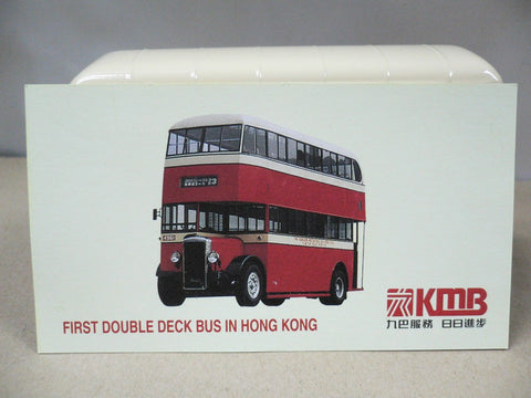 CORGI 1/76 KMB 3 DAIMLER CVG5DD 'A' SERIAL DOUBLE DECK BUS 九巴 丹拿A型 巴士 佐敦道碼頭 - 竹園 (40407) (BUY)
