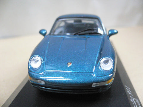 MINICHAMPS 1/43 PORSCHE 911 1993 GREEN MET (430 063010) (05524) (PIU115)