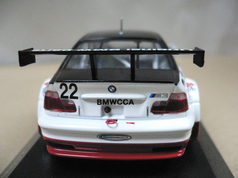 MINICHAMPS 1/43 BMW M3 GTR ALMS DAYTONE 24H 2004 #22 (400 042122) (05857) (PIU107)