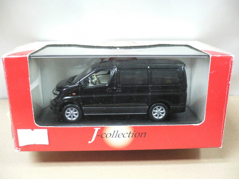 JCOLLECTION 1/43 NISSAN ELGRAND BLACK (JC16044K) (PIU93)