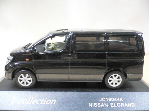JCOLLECTION 1/43 NISSAN ELGRAND BLACK (JC16044K) (PIU93)