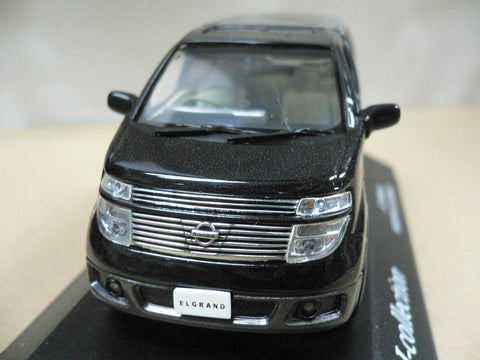 JCOLLECTION 1/43 NISSAN ELGRAND BLACK (JC16044K) (PIU93)