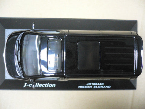 JCOLLECTION 1/43 NISSAN ELGRAND BLACK (JC16044K) (PIU93)