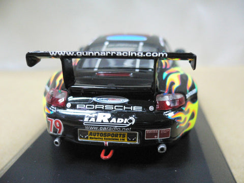 MINICHAMPS 1/43 PORSCHE 911 GT3 RS 'SALLY' GP OF MIAMI 2004 GUNNAR JEANNETTE MILT MINTER DISNEY PIXAR #79 (400 046979) (05970) (PIU126)