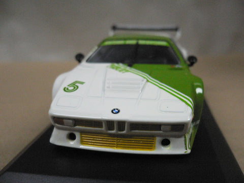 MINICHAMPS 1/43 BMW M1 WORKSCAR N.PIQUET #5 (430 802505) (01810) (WKG)