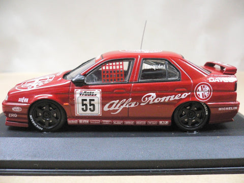 MINICHAMPS 1/43 ALFA ROMEO 1994 BTCC G.TARQUINI BRITISH CHAMPION #55 (430 941255) (01421) (WKG)