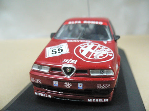 MINICHAMPS 1/43 ALFA ROMEO 1994 BTCC G.TARQUINI BRITISH CHAMPION #55 (430 941255) (01421) (WKG)