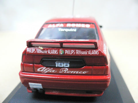 MINICHAMPS 1/43 ALFA ROMEO 1994 BTCC G.TARQUINI BRITISH CHAMPION #55 (430 941255) (01421) (WKG)