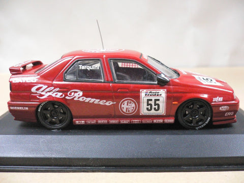 MINICHAMPS 1/43 ALFA ROMEO 1994 BTCC G.TARQUINI BRITISH CHAMPION #55 (430 941255) (01421) (WKG)