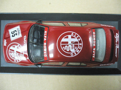 MINICHAMPS 1/43 ALFA ROMEO 1994 BTCC G.TARQUINI BRITISH CHAMPION #55 (430 941255) (01421) (WKG)