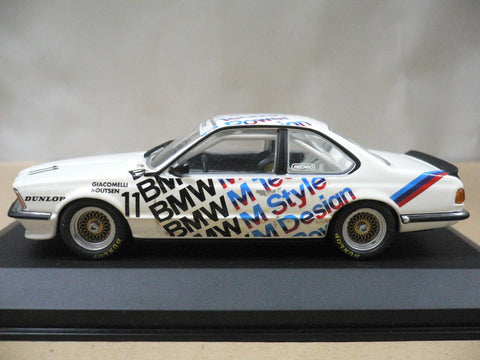 MINICHAMPS 1/43 BMW 635 CSi MONZA 1983 #11 (430 832611) (01822) (WKG)