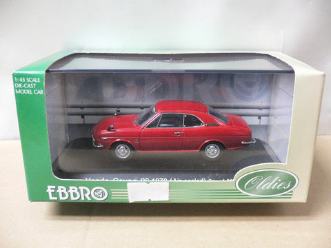EBBRO 1/43 HONDA COUPE 9S 1970 AIR COOLED RED (43416) (PIU)