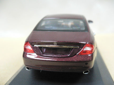 MINICHAMPS 1/43 MERCEDES-BENZ CLS-CLASS 2004 RED METALLIC (400 034302) (07927) (PIU129)