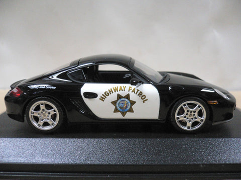 MINICHAMPS 1/43 PORSCHE CAYMAN HIGHWAY PATROL 2007 高速公路巡警 (400 065691) (13750) (PIU120)
