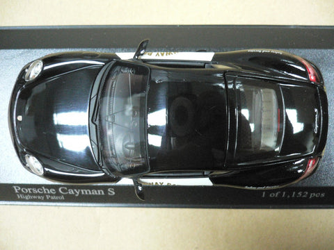 MINICHAMPS 1/43 PORSCHE CAYMAN HIGHWAY PATROL 2007 高速公路巡警 (400 065691) (13750) (PIU120)