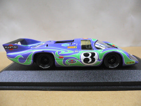 MINICHAMPS 1/43 PORSCHE 917L "Hippie" 2nd PLACE 24h Le Mans 1970 LARROUSSE KAUHSEN #3 (400 706103) (06484) (PIU123)