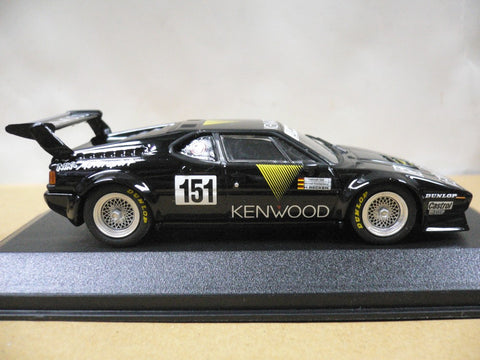 MINICHAMPS 1/43 BMW M1 PROCAR ADAC 1000KM 1986 KRANKENBERG GALL BECKER #151 (400 862551) (07188) (PIU120)